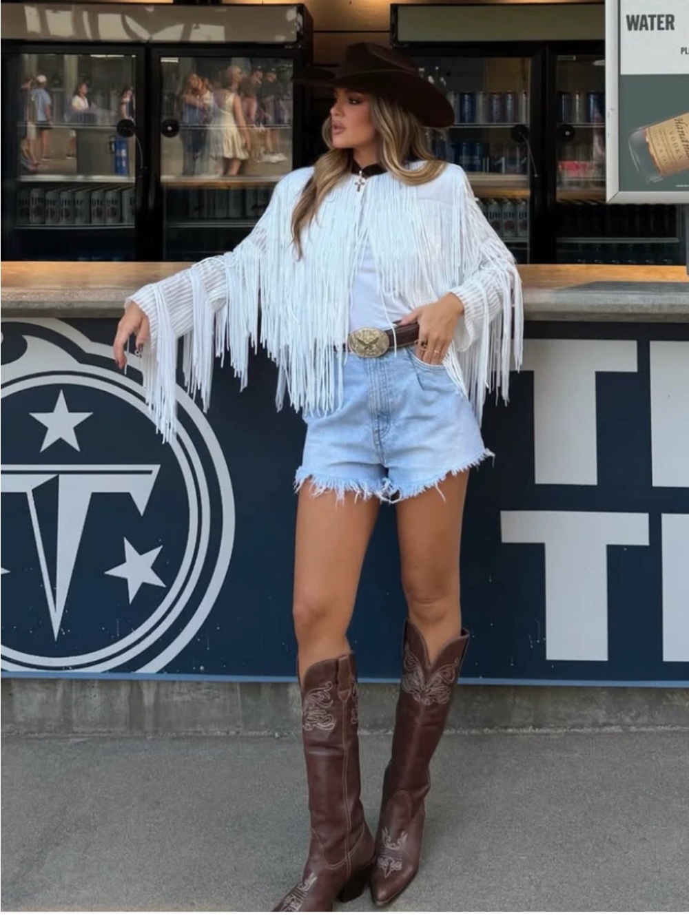 ZARA WHITE FRINGED SEQUIN JACKET - Picture 12 of 16
